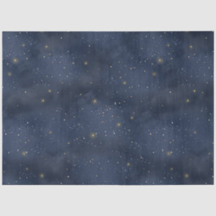 A Celestial Starry Night Series Design 13 Seidenpapier