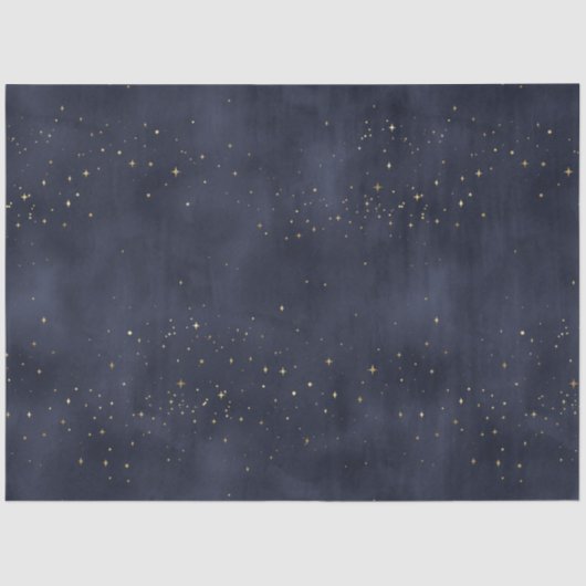 A Celestial Starry Night Series Design 15 Seidenpapier (Vorderseite)