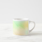 A ceramic mug on a white marble surface  espressotasse (Rechts)