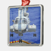 A CH-46E Sea Knight Hubschrauber Ornament Aus Metall (Links)