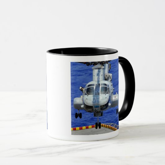A CH-46E Sea Knight Hubschrauber Tasse (VorderseiteRechts)