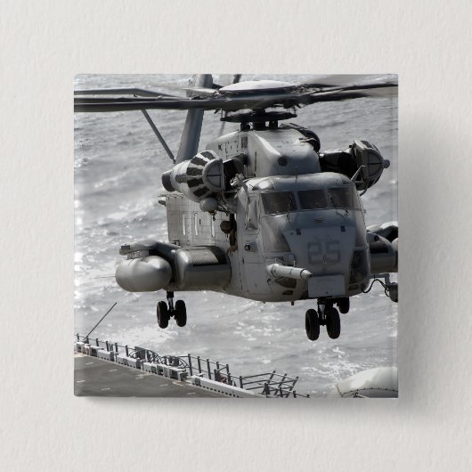 A CH-53E Super-Stallion Hubschrauber Button (Vorderseite)