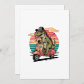 a-charmantes-Vintag-vecto - Design mit Dankeskarte (Vorne/Hinten)