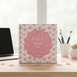 A charming spring-themed sketchbook! notizblock