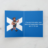 A Cheerful Scottish Rugby Player Karte (Innenseite)