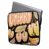 A Cherry / Cherry Illustrations Laptopschutzhülle (Vorderseite Links)