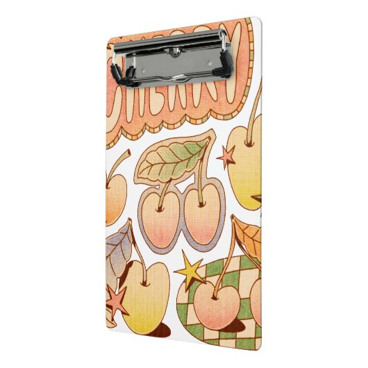 A Cherry / Cherry Illustrations Mini Klemmbrett (Gewinkelt2)