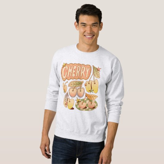 A Cherry / Cherry Illustrations Sweatshirt (Vorne ganz)