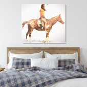 A Cheyenne Brave, 1901 (Farbe litho) Leinwanddruck (Insitu (Schlafzimmer))