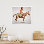 A Cheyenne Brave, 1901 (Farbe litho) Poster (Küche)