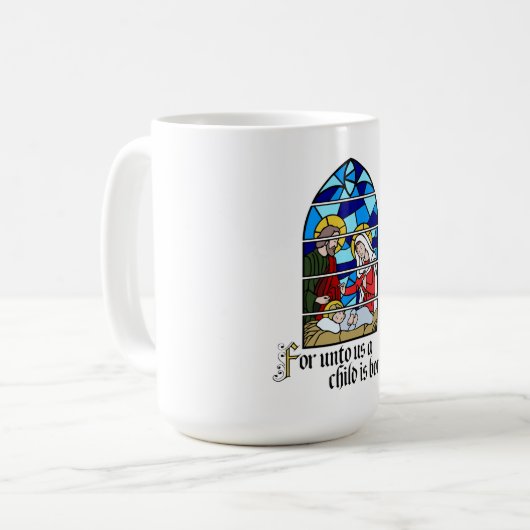 A Child is born Kaffeetasse (Vorderseite Links)