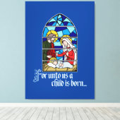 A Child is born Leinwanddruck (Insitu (Holzboden))