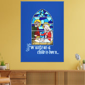 A Child is born Leinwanddruck (Insitu (Wohnzimmer))