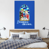 A Child is born Leinwanddruck (Insitu (Schlafzimmer))