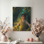 A childish Spark Leinwanddruck