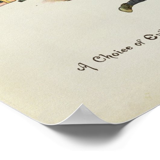 A Choice of Evils from The Leaguer of Poster (Ecke)