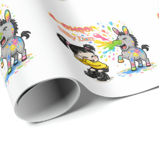 A-CHOO! Dummer Esel – Lustige Cartoon-Esel mit Nie Geschenkpapier