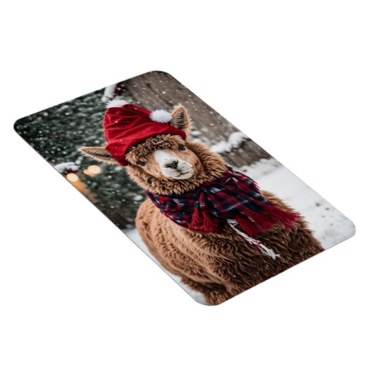 A Christmas Alpaca Magnet (Rechte Seite)