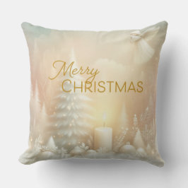 A Christmas Angel Fantasy Snowy Landscape Kissen