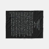 A Christmas Carol Charles Ens Book Reader Gift Fleecedecke (Vorderseite (Horizontal))