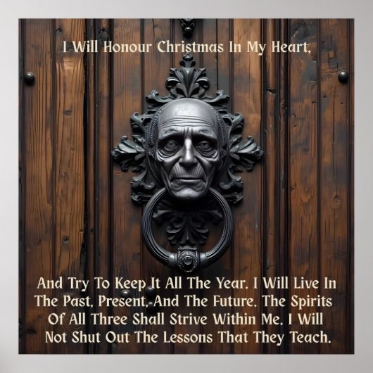 A Christmas Carol Poster (Vorne)