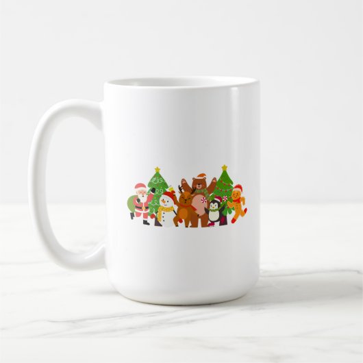 A Christmas Character Crew Kaffeetasse (Links)