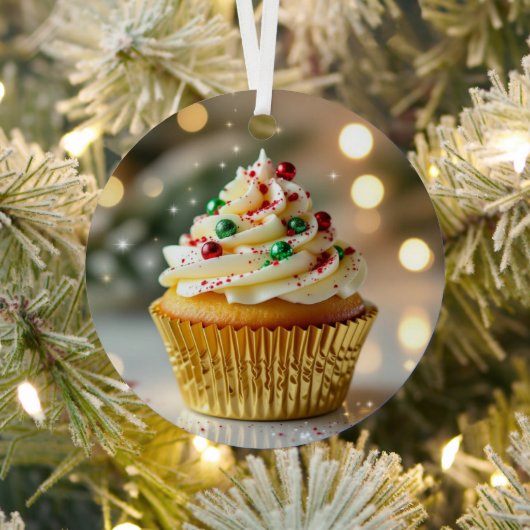 A Christmas Frosted with Cheer | Personalized Ornament Aus Metall (InSitu)