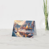 A Christmas full of blessings Karte (Rückseite)