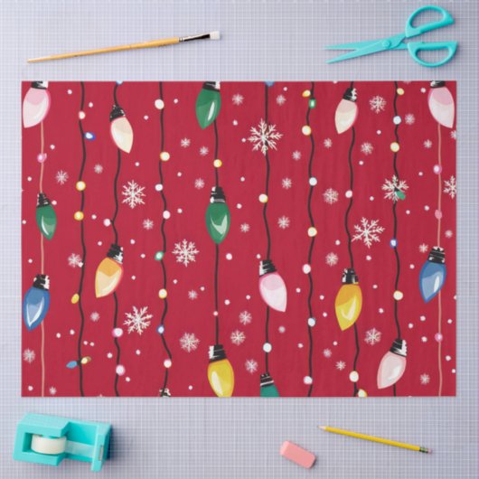 A Christmas Light Series Design #12 Seidenpapier (Basteln)