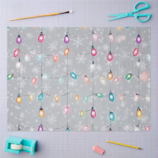 A Christmas Light Series Design #13 Seidenpapier (Basteln)