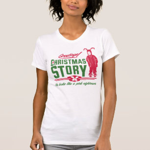 A Christmas Story He Looks Like a Pink Nightmare T-Shirt