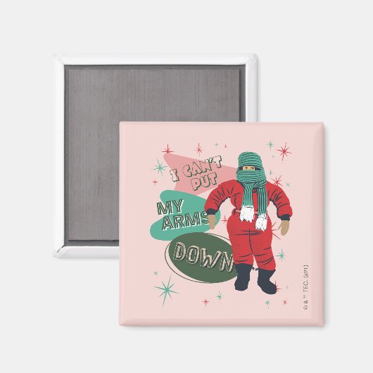 A Christmas Story - I Can't Put My Arms Down Magnet (Vorderseite/Rückseite)