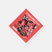 A Christmas Story Icons Graphic Serviette (Ecke)