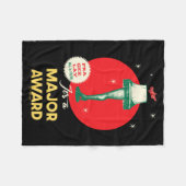 A Christmas Story Leg Lamp Major Award  Fleecedecke (Vorderseite (Horizontal))