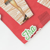 A Christmas Story | Leg Lamp Pattern Fleecedecke (Ecke)
