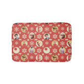 A Christmas Story Retro Snowflake Pattern Badematte (Vorderseite)