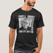 A Christmas Story Sad Ralphie Black and White Phot T-Shirt (Vorderseite)