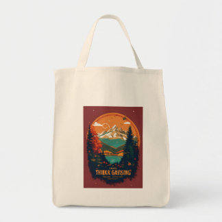 A circular design of a solid color for a nature ev tragetasche