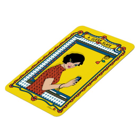 A Clean Slate_B_4x6 Kühlschrank Magnet (Linke Seite)