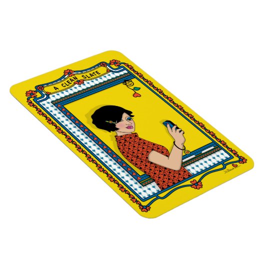 A Clean Slate_B_4x6 Kühlschrank Magnet (Rechte Seite)