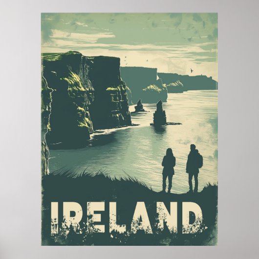 A Cliffs of Moher Journey Irland Poster (Vorne)