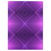 A clipboard with a metallic clip against a vibrant klemmbrett (Rückseite)