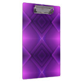 A clipboard with a metallic clip against a vibrant klemmbrett (Rechts)