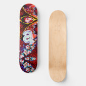 "a" Clown hier einfügen Skateboard (Vorderseite)