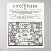 A Cluster of Coxcombes' by John Taylor Poster (Vorne)