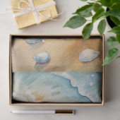 A Coastal Series Design 1 Seidenpapier (Geschenk)