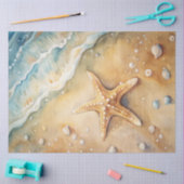 A Coastal Series Design 1 Seidenpapier (Basteln)