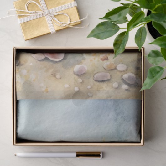 A Coastal Series Design 35 Seidenpapier (Geschenk)