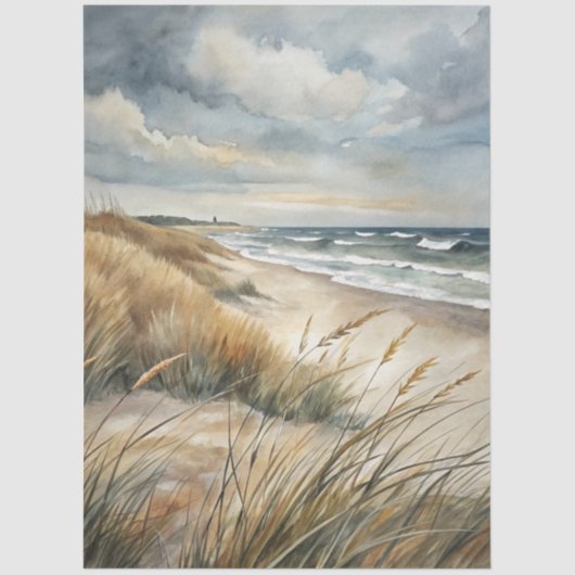 A Coastal Series Design 37 Seidenpapier (Vorderseite)
