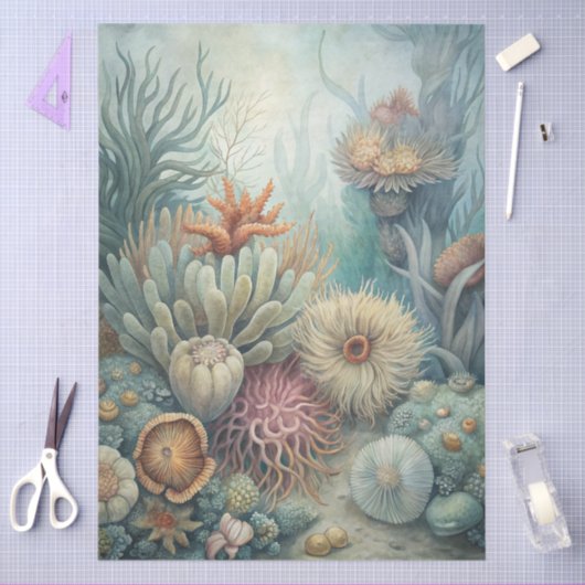 A Coastal Series Design 43 Seidenpapier (Basteln)